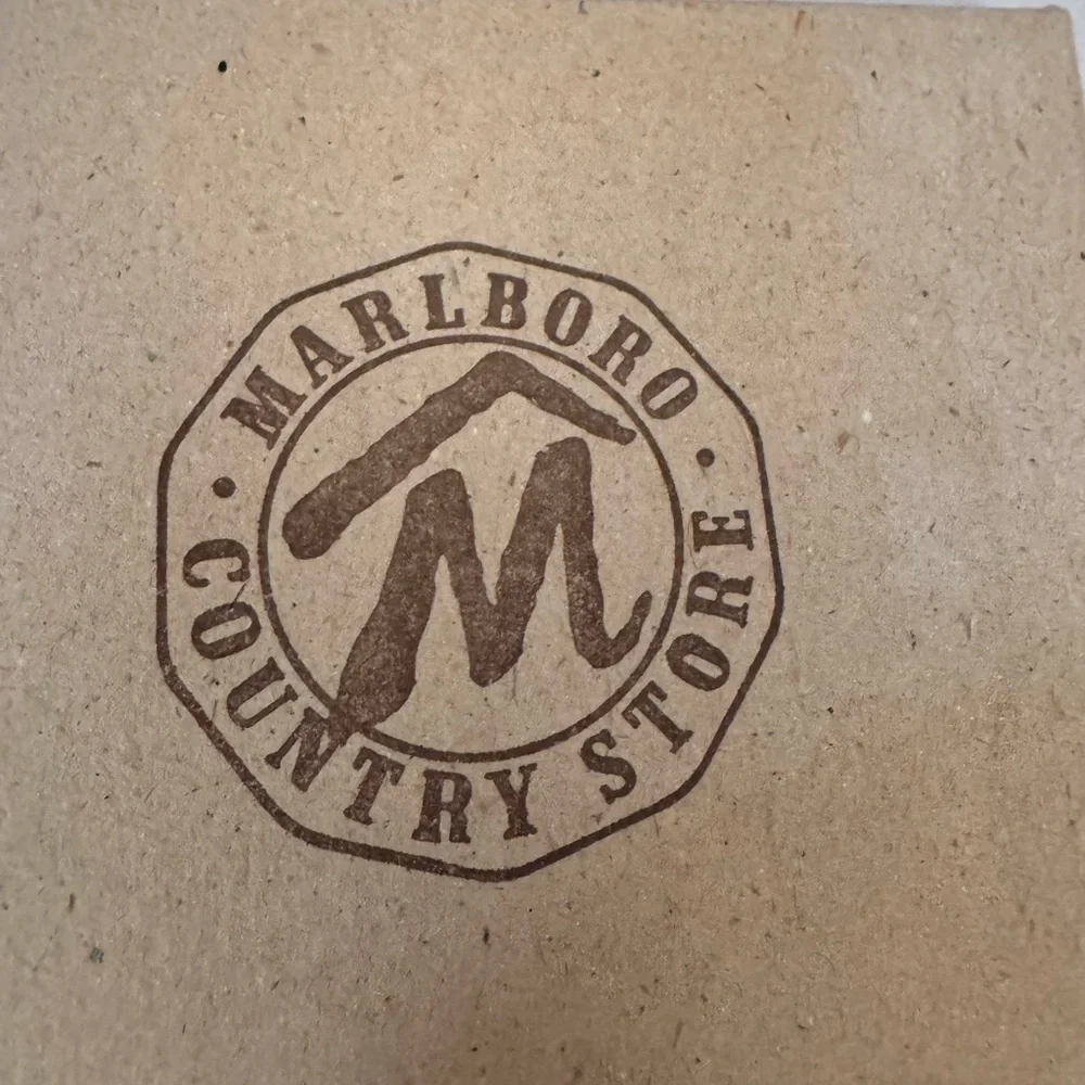 Vintage Marlboro Country Store Brown Leather Wallet